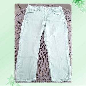 Seafoam Green Jeans